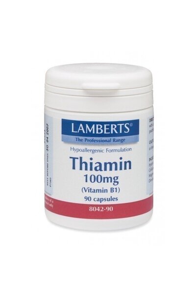 Lamberts Thiamin 100mg (VIT B1) 90caps