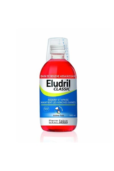 Elgydium Eludril Classic Στοματικό Διάλυμα για Στοματικές Πλύσεις 500ml