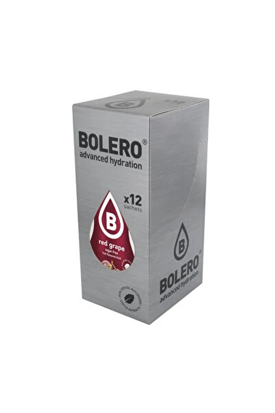 BOLERO DRINKS BOLERO RED GRAPE - Χυμός Σε Σκόνη για 1,5LT (Κουτί των 12) 9gr