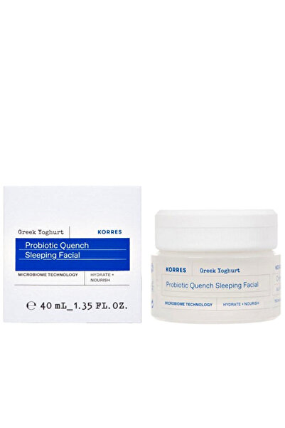 korres Greek Yoghurt Κρέμα Νύχτας με Προβιοτικά για Αναπλήρωση, Θρέψη &amp; Ε...