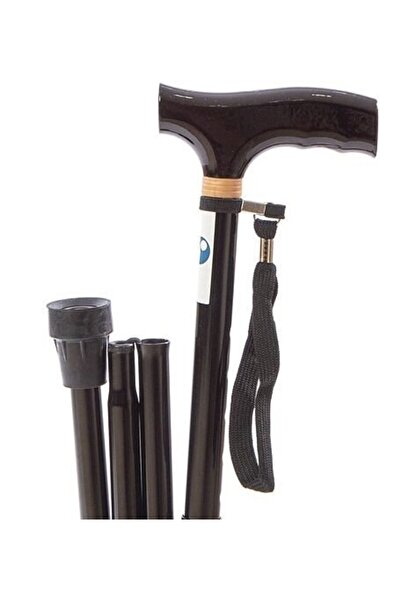 Anatomic Help 0608 Μπαστούνι Σπαστό Μαύρο