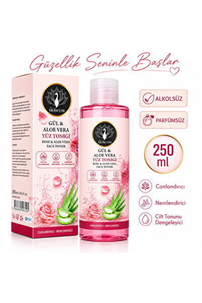MY MOSCOW GÜL & ALOEVERA YÜZ TONİĞİ