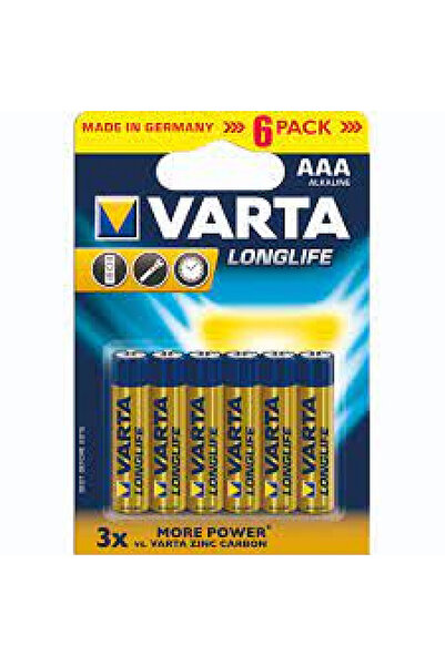 Varta Αλκαλικές μπαταρίες AAA (6 τεμάχια)