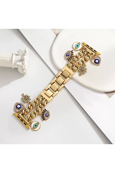Kılıfsiparis Watch Charmlı 44-45-49Mm watch 10-11 46mm Çelik Kordon