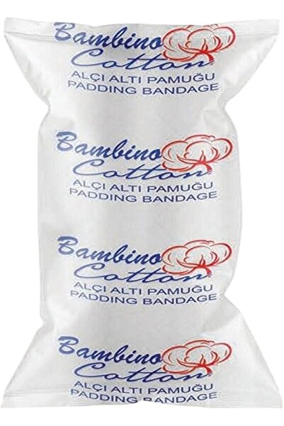 Bambino Bambin Alçı Altı Pamuğu 10 cm x 1,5 m Ortopedik Sargı Pamuğu