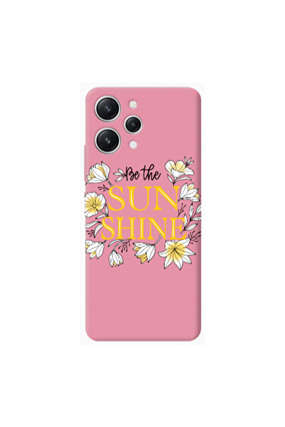 Other Xiaomi Redmi 12 Sun Shine Pink Colored Silicone TPU Θήκη