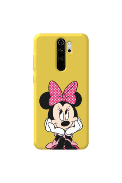 Other Xiaomi Redmi Note 8 Pro Minnie 2 Yellow Colored Silicone TPU Θήκη