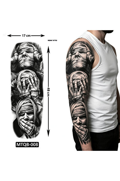 medink tattoo 2 Hafta kalıcı görmedim duymadım bilmiyorum Tam Kol Kaplama Geç...
