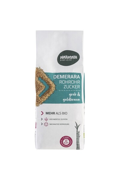 Naturata Zahar brut din trestie Demerara,