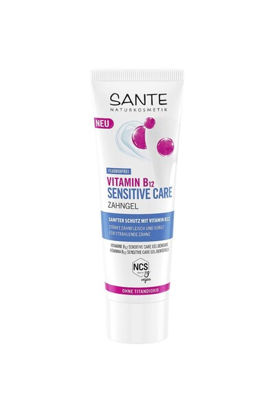 Sante Gel de dinti Vitamina B12 Sensitive Care fara fluor