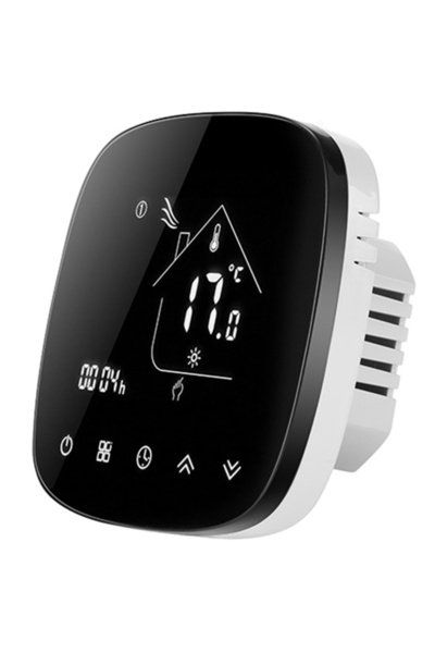 unbranded Smart θερμοστάτης πετρελαίου BHT-001-GBLW, WiFi, χωνευτός, μαύρος