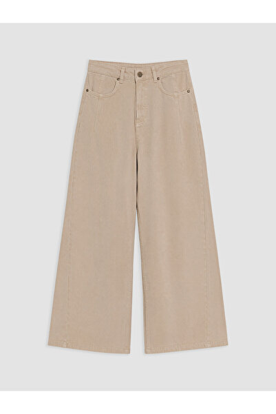 LC Waikiki Nevavm Wideleg Women's Jean Pants with a Difference