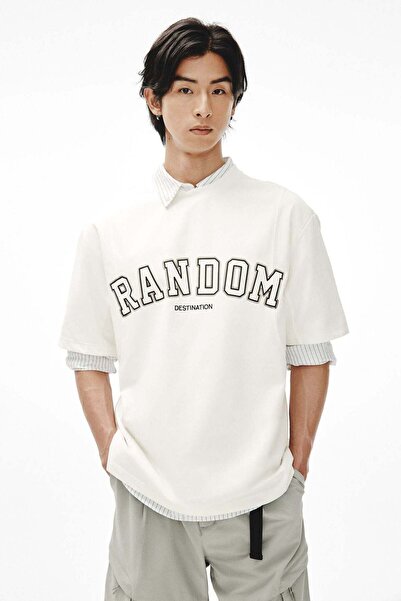 H&M Loose Fit Printed T-shirt