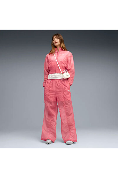 Puma DARE TO Woven Pants Pembe Kadın Eşofman Altı