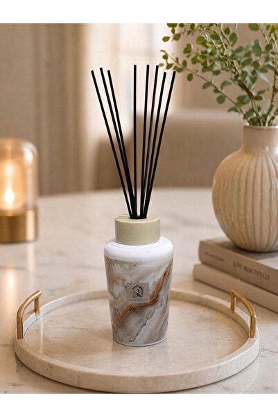 sahal aloula Luxury Fragrance Reed Diffuser - Marble Design Home Fragrance - ...