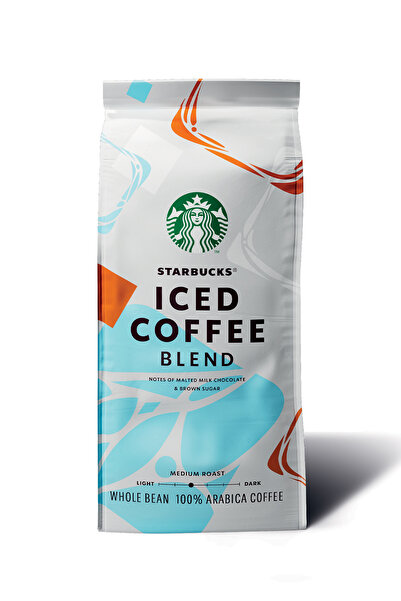 Starbucks Iced Coffee Blend Whole Bean Coffee 250g