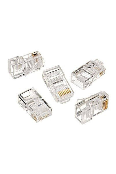 S-LINK RJ-45 Utp Konnektör Jack 100 Lü Paket SL-COB8P