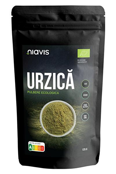 Niavis Urzica Pulbere fara Gluten Ecologica/Bio 125g