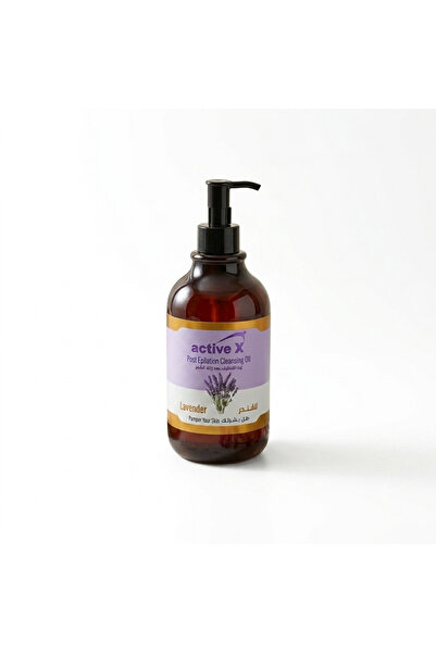 Activex Post Epilation Cleansing Oil 500 ml Lavender Wax Residue Remover & Sk...