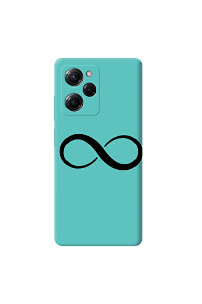 Other Xiaomi Poco X5 Pro Infinity Turquoise Colored Silicone TPU Θήκη