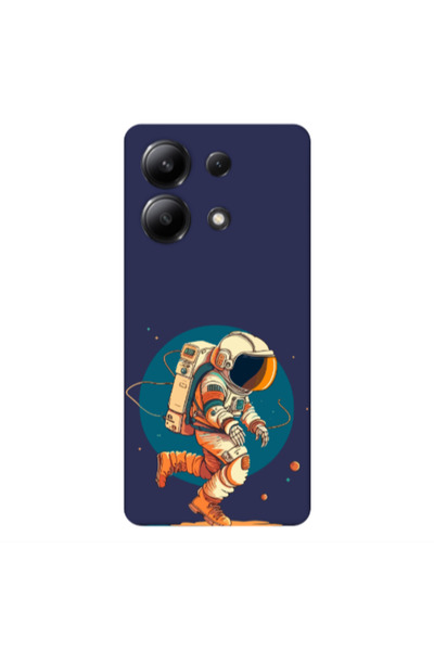 Other Xiaomi Redmi Note 13 4G Run Space Dark blue Colored Silicone TPU Θήκη
