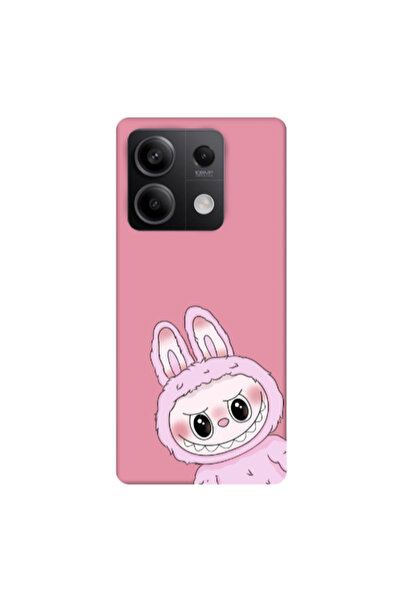 Other Xiaomi Redmi Note 13Pro 5G Labubu 6 Pink Colored Silicone TPU Θήκη
