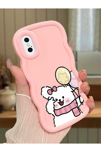 Hontinga حافظة متوافقة مع هاتف iPhone XS، حافظة حماية للكاميرا من السيليكون ب...