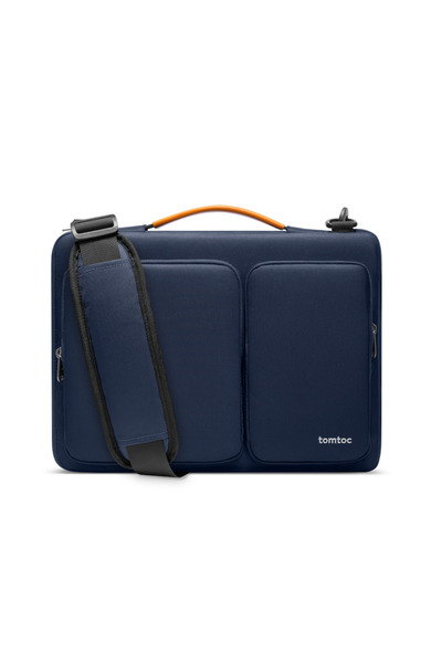 Tomtoc Geantă pentru laptop A42 de 16 inch, albastru marin