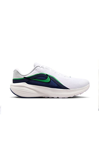 Nike Downshifter 14 Koşu ve Günlük Spor Ayakkabı Beyaz/Lacivert/Yeşil