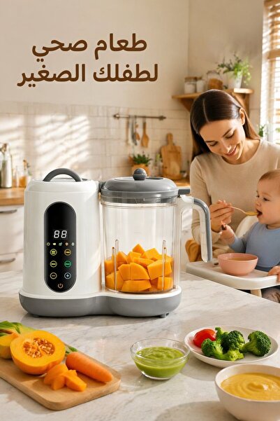 Generic جهاز تحضير الطعام 5 في 1 من البولي بروبيلين الآمن للطعام مع وظائف الب...