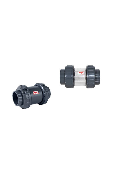 Gemaş Ø63 PVC Yaylı Çekvalf