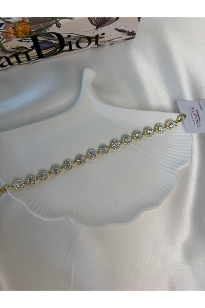 Xuping 14K modern çok taşlı bileklik