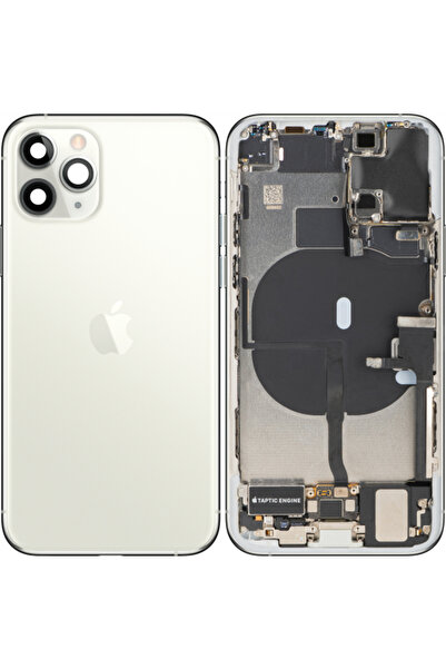 Apple Капак за батерия за iPhone 11 Pro, със среден корпус, пълен комплект ча...