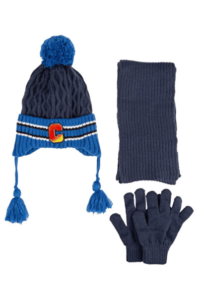 AngelsAccessories ΣΕΤ 3 ΤΕΜΑΧΙΩΝ ΠΛΕΚΤΟ ΜΕ FLEECE ΕΠΕΝΔΥΣΗ ΚΑΙ ΦΟΥΝΤΙΤΣΑ 4-8Y