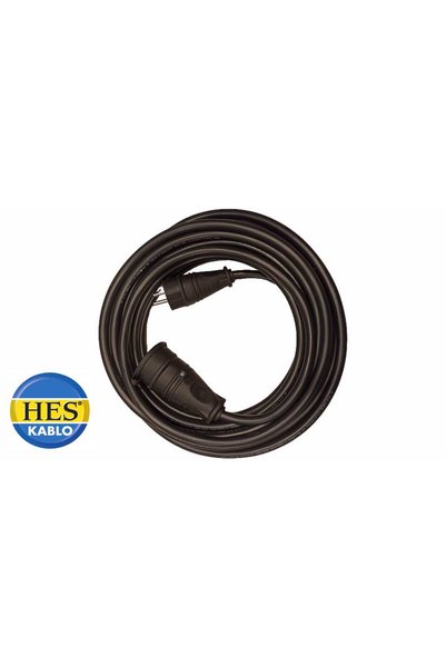 Hes KABLO 3x4 ELEKTRİKLİ ARAÇ ŞARJI İÇİN 20 METRE 3X4 TTR TAM BAKIR UZATMA SEYYAR KABLO - SEYAHAT YASTIĞI HEDİYELİ