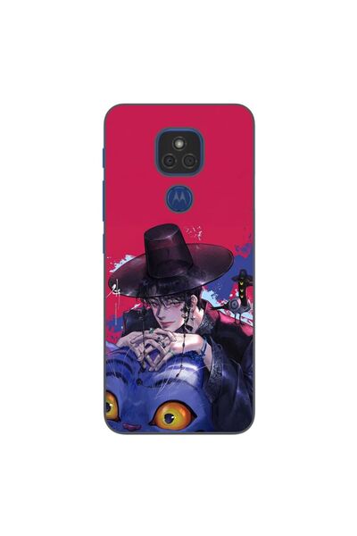 OEM Husa compatibila cu Motorola Moto G9 Play Silicon Tpu Model KPop Demon Hu...