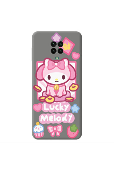 Other Xiaomi Redmi Note 9 Pro Lucky Melody Grey Colored Silicone TPU Θήκη