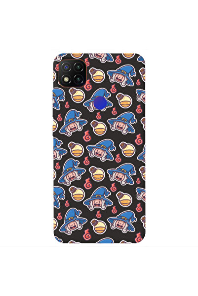 Other Xiaomi Redmi 9c Sweet Witch Black Colored Silicone TPU Θήκη