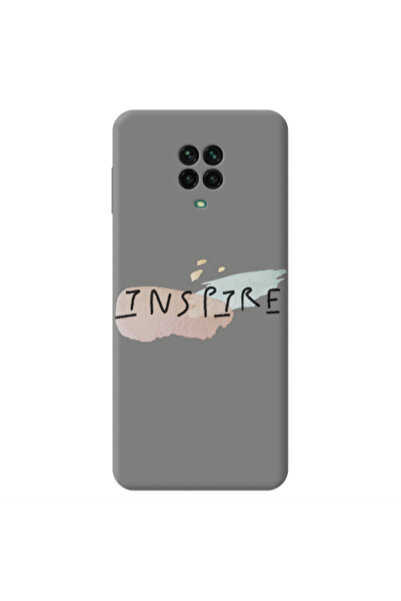 Other Xiaomi Redmi Note 9 Pro Inspire Grey Colored Silicone TPU Θήκη