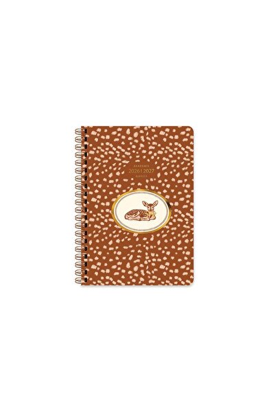 KESKİN COLOR Sharp 17*24 Spiral Academic Agenda - Bambi
