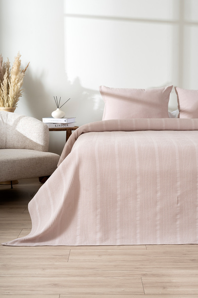 Koza Home طقم كلارا كابتشينو فردي 160 × 230 2511