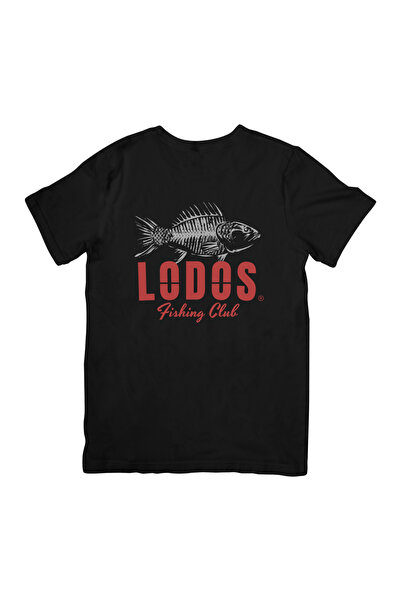 Fishing Club Cannibal Unisex Beyaz Premium Penye Balıkçı Tasarım Tişört