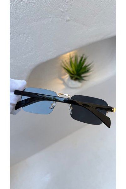 Massiviano Valesso Black Sunglasses