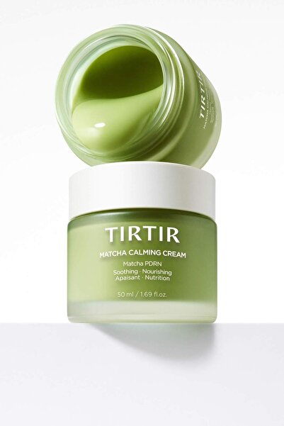 TIRTIR - كريم ماتشا المهدئ، كريم جل موازن للاحمرار الناتج عن الجفاف 50 مل I56...