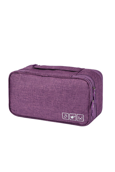 Choice4 Purple Waterproof Cationic Large Capacity Underwear Storage Bag, Port...