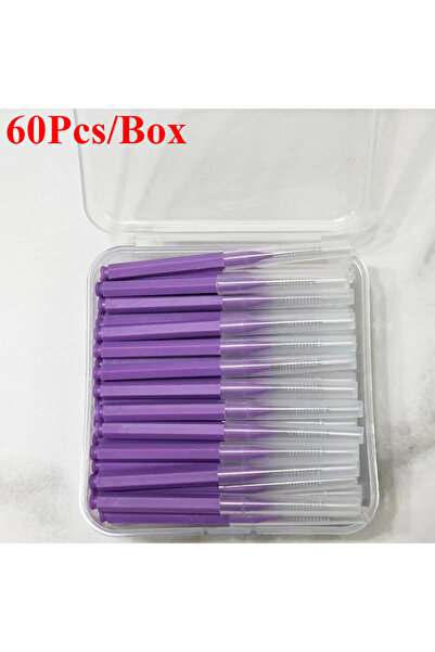 Choice10 0.7 mm purple 60pcs 30/60/120Pcs Interdental Brushes Health Care Too...
