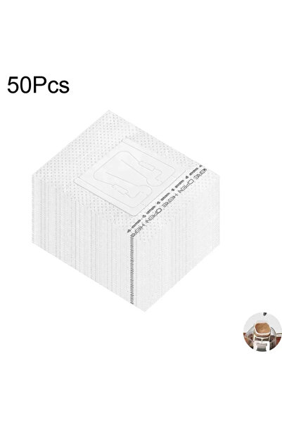 Choice 7.5cm x 9cm 50pcs 50/100pcs Coffee Filter Bags Disposable Drip Coffee ...