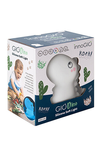 InnoGio Lampă de veghe din silicon GIOdino - 8 culori