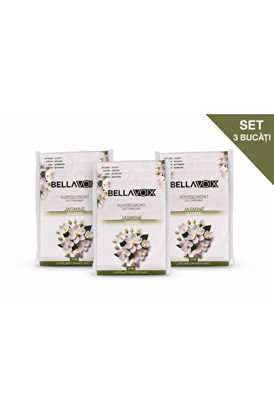 BELLAVOIX Plicuri Parfumate pentru Dulap și Sertare, Set 3 Bucăți x 21 g, Par...