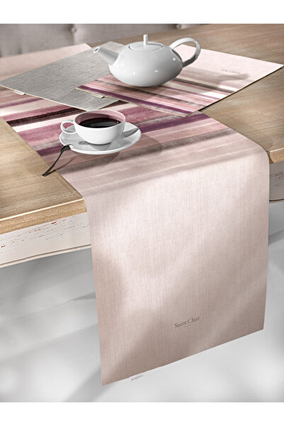 Saint Clair Ράνερ Αλέκιαστο Dusty Pink 40x160εκ.